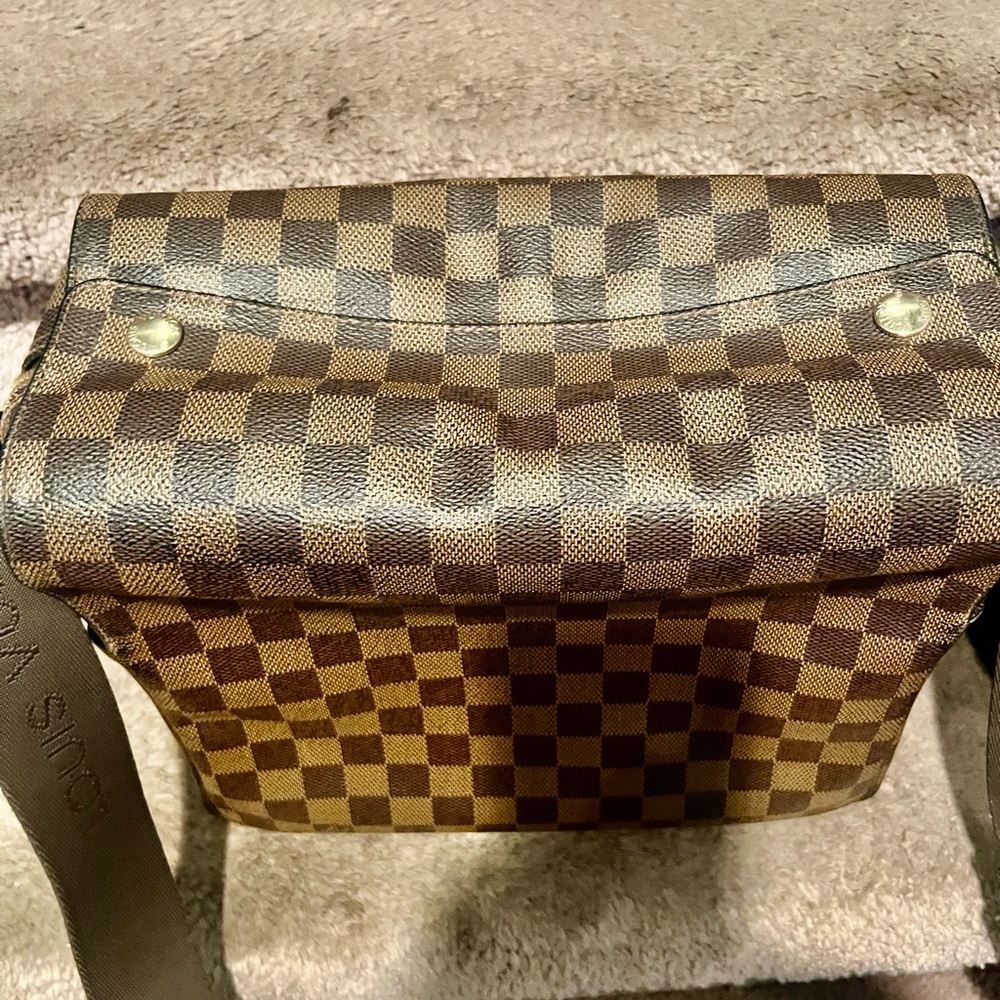 Louis Vuitton Damier Graphite Cross Chest Travel Bag. 100% authentic!